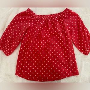 H&M off the shoulder blouse